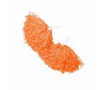 Pompon da Cheerleader Leggeri e Durevoli Accessori Personalizzabili per Le Danze di Squadra delle Squadre di Allegria per Riunioni Sportive Stadio Festeggiamenti - 2 Pezzi, 8 Colori (Orange)