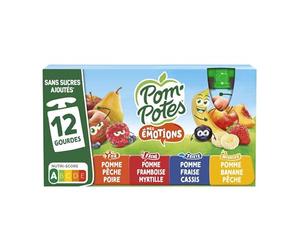 Pompotes Composte Gourdes Le mie emozioni 12x90g