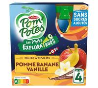 Pom'Potes le p'tits esploratori su venus mela banana vaniglia 4x90g