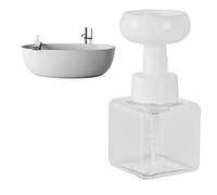 Pomrone Dispenser di Sapone in Schiuma - Dispenser di Sapone per Le Mani Ricaricabile in Schiuma a Forma di Fiore da 450 ml - Dispenser di Sapone per Fiori Contenitore per Lavaggio a Mano