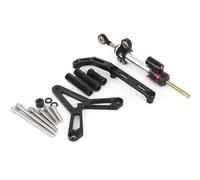 POMUHYE Ammortizzatore Sterzo per Moto Compatibile con Yamaha per Tracer 9 per Tracer9 GT 2021 2022 2023 Moto Ammortizzatore di Sterzo Regolabile Stabilizzatore Manubrio Staffa