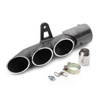 POMUHYE Scarico Moto Compatibile con Suzuki per GSXR750 Moto Marmitta Tubo di Scarico Moto Modificato Silenziatore Tubo di Scarico