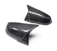 POMUHYE Tappi per Specchietti Compatibile con BMW per Serie 3 F30 F31 320i 328i 330i 335i Berlina E Touring 2012-up 2 Pezzi Copri Specchietto Retrovisore Nero Carbonio