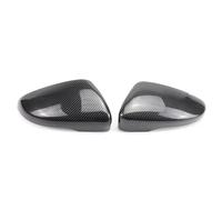 POMUHYE Tappi per Specchietti Compatibile con per EOS 2008 2009 2010 2011 2012 2013 Copertura per Specchio Nero in Fibra di Carbonio Ricambi Auto Accessori per Auto