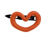 Pomurom Artiglio per capelli a forma di cuore - Morandi Cute Claw per capelli per il bagno,Fermaglio per capelli antiscivolo a forma di cuore per il bagno, Natale e compleanno, vacanze e giorni