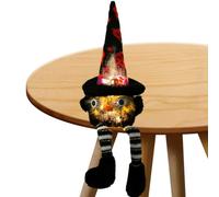Pomurom Halloween Bambole Da Tavolo Senza Volto Luminose Con Cappello Da