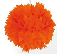 Pon pon arancione 30 cm