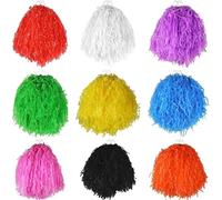 Pon pon jumbo gialli, da cheerleader, confezione da 2, perfetti per cheerleader e travestimenti americani, confezione da 1