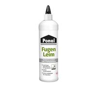 Ponal colla per fughe per parquet e laminato, colla trasparente per pavimenti, collante impermeabile, colla bianca resistente all'invecchiamento come protezione dal gonfiore, 1 flacone da 1 kg