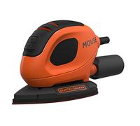Ponceuse Delta BLACK+DECKER Mouse filaire 55W - 1.5mm d'orbite - Livrée avec 6 abrasifs