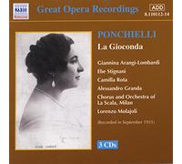 Orchestra and Chorus of La S La Gioconda (Molajoli, Scala Milan Orchestra (CD)