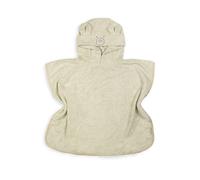Poncho Accappatoio Bamboom in Spugna di Bambù - Oyster Grey - Taglia 2-4 Anni