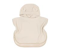 Poncho Accappatoio Waffle Bambino 2-4 Anni Warm White Bamboom