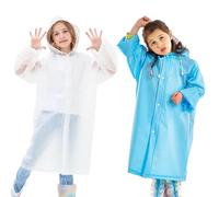 poncho antipioggia impermeabile con cappuccio, copertura antipioggia riutilizzabile unisex per viaggi, campeggio, escursionismo, scuola (2)