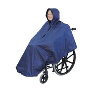 Poncho antipioggia impermeabile for scooter for disabili, grande mantella antivento