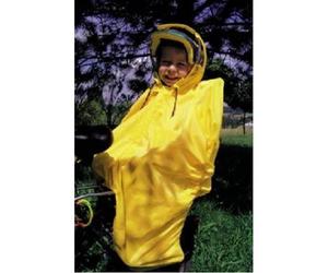 Poncho bebè Rain Bow per seggiolino bici per bambini ( Giallo / Unica )