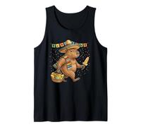 Poncho Capibara Messicano Cinco De Mayo Fiesta Sombrero Meme Canotta