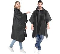 Poncho da Pioggia, 2 Pezzi Cappotto da Pioggia per Donne Uomini Mantello da Pioggia Eva Giacca da Pioggia per Escursionismo Ciclismo Campeggio Viaggio