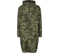 Agu Aop Urban Outdoor Waterproof Poncho Verde M Uomo Forest Print