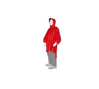 Tatonka - Poncho da uomo, Rosso, M-L