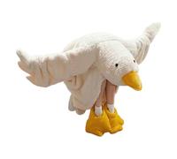 Poncho da soffitto con cappuccio, a forma di oca, con cappuccio, in morbido pile e morbido calore, comodo pigiama per lettori, serate accoglienti, casa, momenti rilassanti sul divano, scommessa