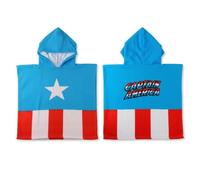 Poncho degli Avengers per bambini e bambine - Poncho degli Avengers per bambini con cappuccio e asciugatura rapida, asciugamano poncho per bambini, ideale per la spiaggia