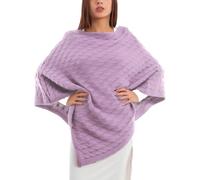 Poncho donna mantella scialle sciarpa mantello invernale TOOCOOL VB-8842