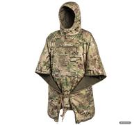 Poncho Helikon-Tex Swagman Roll Climashield Apex con funzione sacco a pelo - MultiCam