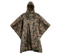 Helikon-Tex impermeabile Poncho Ripstop Polish Woodland