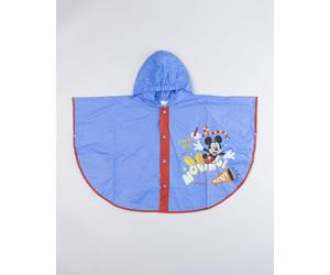 Poncho impermeabile bimbo mickey mouse azzurro