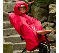 Poncho impermeabile HAMAX per seggiolino per bambini ( Rosso / Unica )