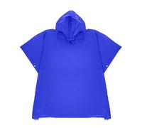 Poncho Impermeabile Mantella Antipioggia Leggero Riutilizzabile PEVA Blu Unisex
