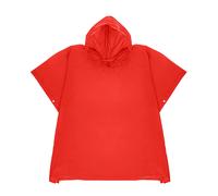Poncho Impermeabile Mantella Antipioggia Leggero Riutilizzabile PEVA Rosso Lampa