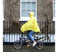 Poncho impermeabile per ciclista The Peoples Poncho ( Giallo / Unica )