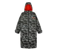 Poncho impermeabile per il cambio Regatta Gris L/XL