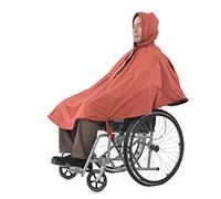 Poncho impermeabile per sedia a rotelle per adulti Cappotti antipioggia impermeabili in pile per sedia a rotelle Mantella antipioggia ispessimento sedia a rotelle copertura poncho per sedia a rotelle