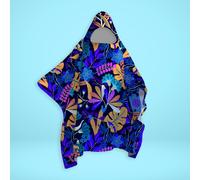 Poncho In Fleece Con Cappuccio SNUGAROO Midnight Summer