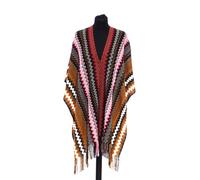Poncho Mantella Missoni PXKFW1D8069 Donna Uomo Misto Lana