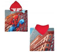Poncho Mare, accappatoio in microcotone, spiaggia, piscina, 50 x 100 cm (Spiderman)