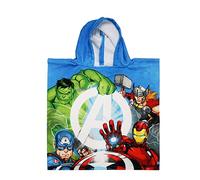 Poncho Mare Avengers Marvel Bambino con Cappuccio 50x100 cm