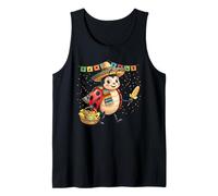 Poncho Messicano Coccinella Cinco De Mayo Fiesta Sombrero Meme Canotta