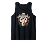Poncho Messicano Coccinella Cinco De Mayo Fiesta Sombrero Meme Canotta