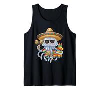 Poncho Messicano Medusa Cinco De Mayo Fiesta Sombrero Meme Canotta
