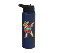 Poncho messicano Sombrero Cinco De Mayo Stainless Steel Insulated Water Bottle