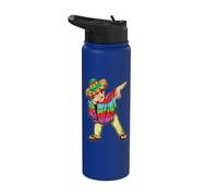 Poncho messicano Sombrero Cinco De Mayo Stainless Steel Insulated Water Bottle