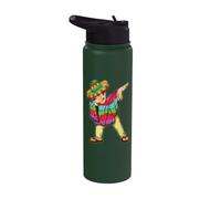 Poncho messicano Sombrero Cinco De Mayo Stainless Steel Insulated Water Bottle