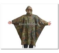 Poncho militare antipioggia impermeabile US Army RipStop con cappuccio...