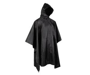PONCHO MILITARE MULTIFUNZIONE BASIC BY MIL-TEC IN TESSUTO ANTISTRAPPO NERO