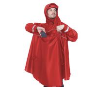 Poncho per biciclette elettriche Hock ( Rosso / XXL )