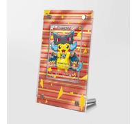 Poncho Pikachu x Blastoise - Pokémon Extended Artwork Protective Card Display Ca